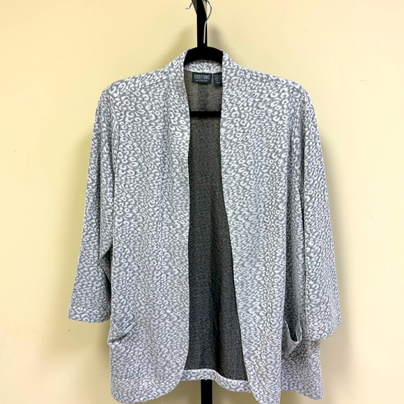 Plus size Chico’s gray jacket - Picture 1 of 6